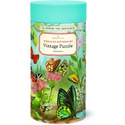 World of Butterflies Vintage Pussel 1000 bitar